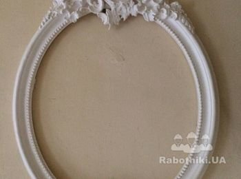 Зеркало с гипса