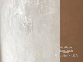Завершили работы по нанесению декоративной штукатурки, фактуры:

Декоративный кирпич
Антика
Имитация мрамора
Шлифованный камень