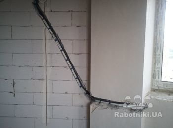 ЖК. Полесье. Первый монтаж по всему дому.