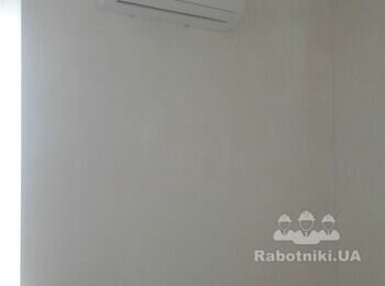 Второй этап монтажа, установка блока midea mission после закладки магистрали и отделки.