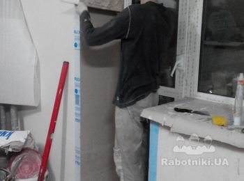 Откосы на балкон.