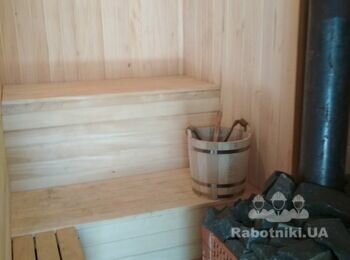 Банька под ключ. Ольха, липа.