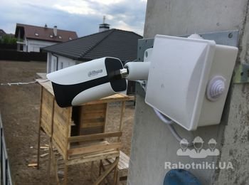 Установка ip-камеры Dahua 4 Мп