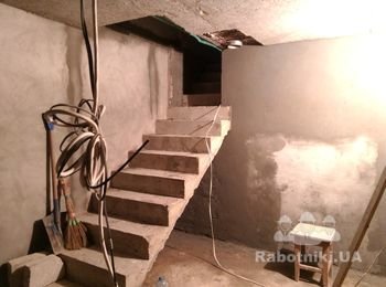 штукатурка по маякам цеметно известковая