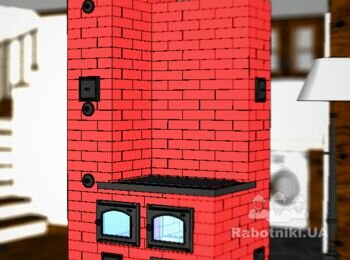 Шведка с духовкой и плитой