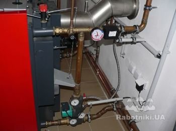 Обвязка твердотопливного котла