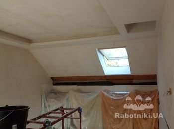 комплексный ремонт квартиры, гипсокартон, стеклохолст, шпаклёвка под покраску（обои）,  качественная покраска стен и потолков..