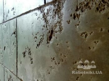 Травертин (штукатурка) на фасадах