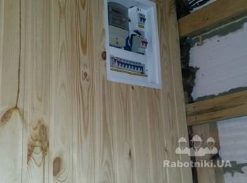 Монтаж электрощитка!!!