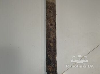 Стан Магнієвого аноду, замовник 7 років не обслуговував бойлер, без руйнувань але стан поверхні вже пошкоджений