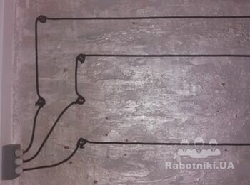 Подвод к распределительным коробкам