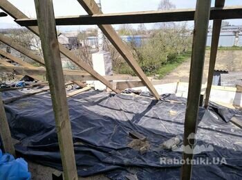 Монтаж кроквяної системи