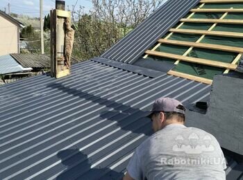 Встановлення профнастилу