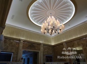 декор потолка
