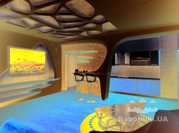 3D-потолок