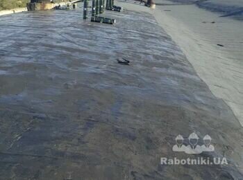 Наплавляемая кровля склад 16000м2.