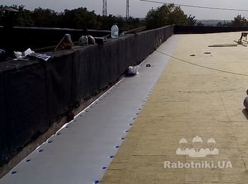 Монтаж мембраны