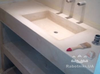 Раковина ручного изготовления