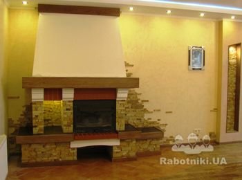 Камін фініш.