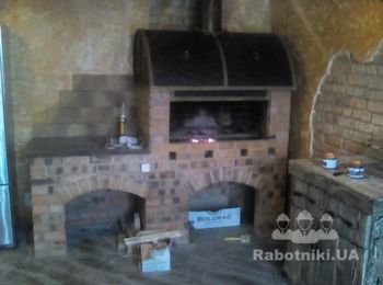 Барбек'ю внутр здания