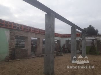 Монтаж тавра Т 24  довжиною 16 метрів
