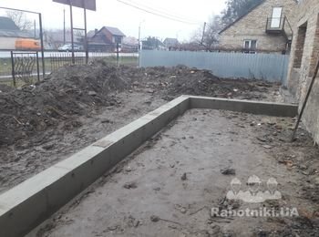 Цоколь, монтаж закладних