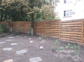 Еврозабор цветной "Доска"