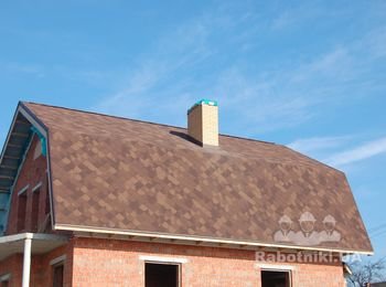 ТТ. Проектирование и монтаж крыши, кровельные работы. Черепица Тегола. пос. Рыбальское