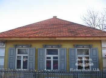 ТТ. Реконструкция кровли. Черепица Nordland. г. Днепропетровск