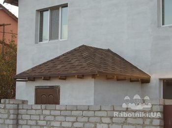 ТТ. Монтаж крыши, кровельные работы. Битумная черепица Тегола. с. Александровка