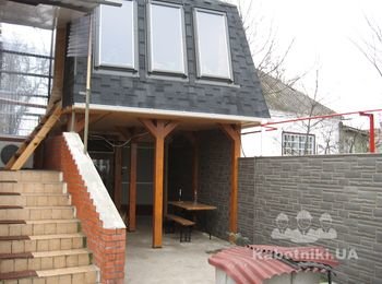 ТТ. Проект и монтаж мансарды. Битумная черепциа ТехноНиколь. г. Днепропетровск