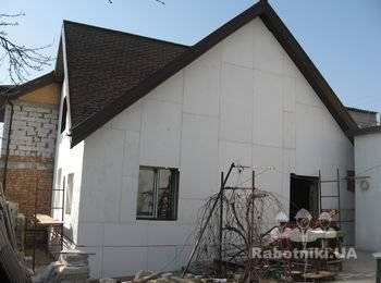 ТТ. Проектирование и монтаж мансарды, кровельные работы. Битумная черепица Katepal. г. Днепропетровск