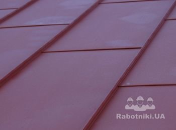 Фальцевая кровля. 2014 год. г. Днепропетровск