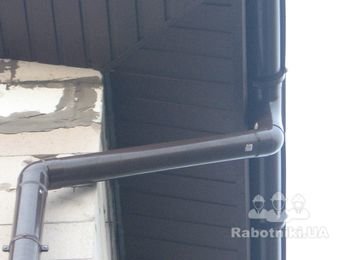 ТТ. Облицовка свесов кровли, монтаж водосточной системы.
www.masterTT.com.ua