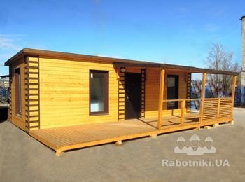 Производим модульные дачные, садовые, гостевые дома.
Изготовляем продукцию в собственном полностью оборудованном цеху, после доставляем уже готовую конструкцию к заказчику. Доставка по всей территории Украины.