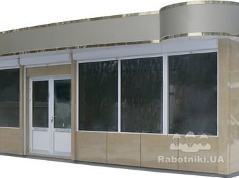 Производим торговые павильоны и киоски на модульной основе.
Изготовляем продукцию в собственном полностью оборудованном цеху, после доставляем уже готовую конструкцию к заказчику. Доставка по всей территории Украины.