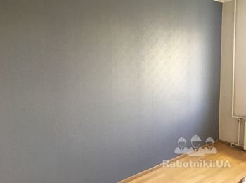 Поклейка обоев