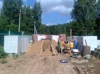 Начало строительства