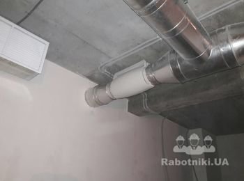 Монтаж канального вентилятора для душевых