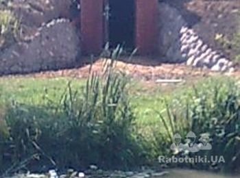 Строительство входа в винный погреб, кинотеатр, сауну