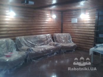 Кинотеатр оббитый блокхаусом