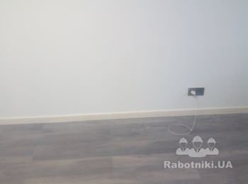 Комната гіпсокартон+шпакльовка+покраска +ламінат + плінтус
Демонтаж старої штукатурки 
Комната 5.4*3.8
Срок 8 днів
Адрес вул. Иорданська 9