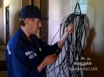 Подготовка к расключению распределительного щита