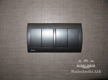 Установка и подключение фурнитуры компании Siemens (Германия);