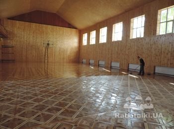 450м2 реставрация+ шлифовка
