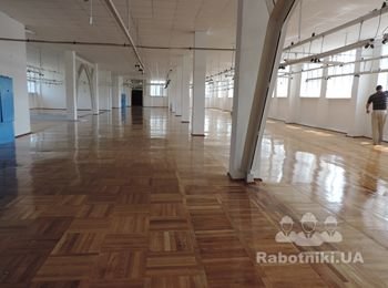 Реставрация + шлифовка 750м2