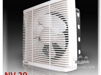 Возможные исполнения
NV 20 ☐240 (расход воздуха 420 m³/h, давление 216 Ра) 
VENA 300 ☐290 (расход воздуха 960 m³/h, давление 210 Ра)