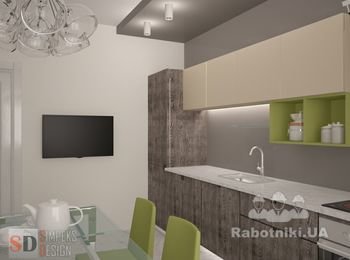 Двухкомнатная квартира 74,35 кв.м. ЖК "Грюнвальд"