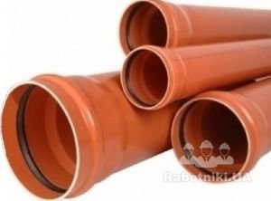 Трубы ПВХ для наружной канализации