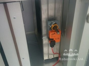 привод заслонки